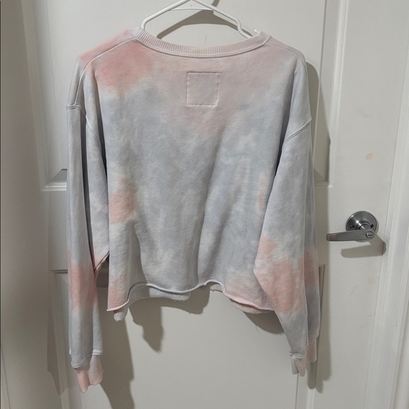 Hollister Soft Pastel Sweatshirt with Floral Detail - Picture 2 of 4